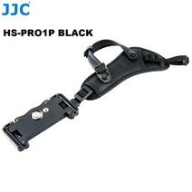 JJC 조정 가능한 DSLR 카메라 스트랩 핸드 그립 손목 스트랩 홀더 니콘 D850 D810 D750 D610 D7500 D7200 D7100 D5600 D5500 D3500, Hs-pro1p Black