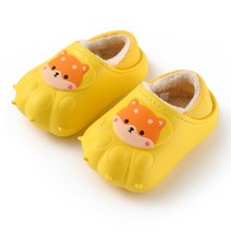 털슬리퍼 뽀글이 슬리퍼 코스트코 방한슬리퍼 고양이 발 면화 슬리퍼 가방 힐 귀여운 플러시 따뜻한 미끄럼 방지 소년 플러스 벨벳 면화 겨울