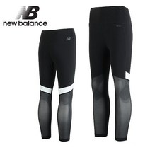 뉴발란스 여성 디터미네이션 크롭타이츠 NBNS82A662 BLACK 블랙