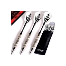 다트 다트판 보드게임 과녁판 자석다트3pcs 전문 다트 16g 소프트 다트 크롬 도금 철 알루미늄, 검은색