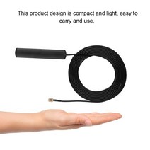 다이폴 안테나 증폭기 30MHz 스캐너 안테나 광대역 모바일 라디오 유리 마운트 커넥터 SMA 남성 헤드 수신, 한개옵션0