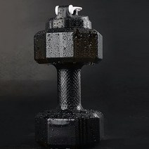무게조절덤벨세트 무게조절덤벨2kg 무게조절아령 2200ML 물 아령 컵 대용량 피트니스 홈 체육관 사무실 여, 01 Black