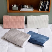 극세사 메모리폼 베개, 01. 크림화이트