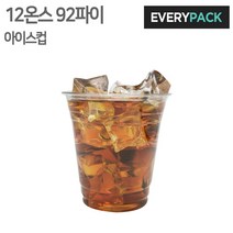 에브리팩 12온스아이스컵 (PET.92파이), 1박스, 1000개입