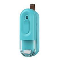 랩핑기 핸드 업소 랩포장기 1 Piece Mini Bag Sealer Heat Household Handheld Packing Machine For Vacuum Bags White, [03] Blue, 1개