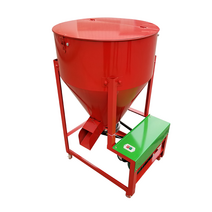 사료 배합기 분말 혼합기 드레싱 혼합 믹서기 차종기, 50kg 스테인레스 스틸 -- 380V 모터