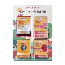 버츠비 자연가득 립밤 세트(어드밴스드외) 4.25gx5ea, 단품, 단품