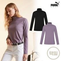 푸마골프 PUMAGOLF NEW 푸마골프 UV차단 모크넥 티셔츠 여성 2컬러 택1