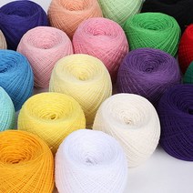 타조구정뜨개실순면40수 뜨개질실 코바늘실 면사 소품실, 125 바이올렛