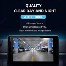 어라운드 카메라 자동차 룸미러 전방 후방 사이드 서라운드 뷰 1080p hd 자동차 후면보기 카메라 2 핀 방수 야간 투시경 어안 렌즈 170도 공원 역 카메라 suv 자동차, 없음