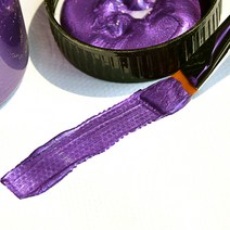 HAENGBUK 세트 골드 펄 페인트 아크릴 물감 셀프 인테리어 금색 대용량, 펄리 퍼플_300ml