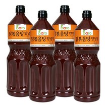 바로 바로소스 닭볶음탕 양념장 2.15kg 닭도리탕 양념 요리 볶음 소스 대용량, 4개