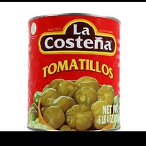 La Costena 토마틸로 2.8kg 토마티요 병통조림 캔 염장통조림 토마틸로 통조림 수염토마토 가공식품 토마티요 토마틸로통조림 토마틸로염장통조림, 1