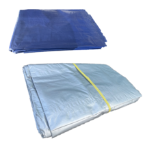천막 바닥지 시트지 방수포 짐덮개 습기차단 비막이 햇빛차단 천막덮개 다양한 사이즈, 청색 250g 15 x 20