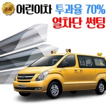 그랜드스타렉스 클래스7 통학버스 썬팅, 기존썬팅 제거비용, 미니