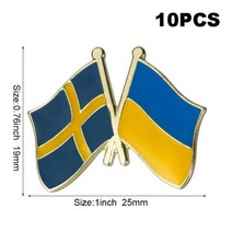 스코틀랜드 우크라이나 우정 플래그 Laple 핀 배지 브로치 유럽 영국 아일랜드 웨일즈 벨기에 프랑스, XY0995