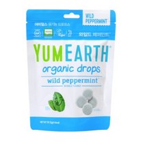 야미얼스 유기농 와일드 페퍼민트 드로프스, 59.5g, 2개