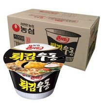 농심 튀김우동 큰사발 111g 16개