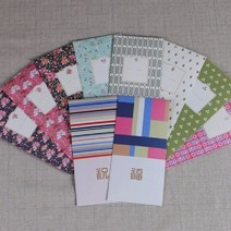 북프렌즈 돈봉투 세트 7EA 1SET 종이봉투 용돈봉투 편지지봉투, 색상:ROSE