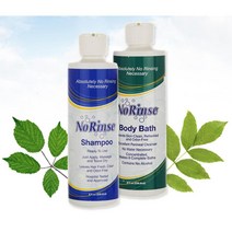 환자 장애인 물없이 샤워 바디워시+샴푸 워터리스