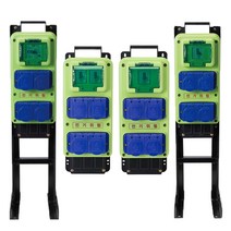 임시가설분전함 모음 이동 캠핑장 분전반 공사현장 행사장 작업장, 벽부형 누전차단기 2P30A 1개