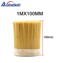 집진기 1M x 70mm 브러시 진공 청소기 조각 기계 집진기 커버 CNC 라우터용, 03 1Mx100mm Yellow