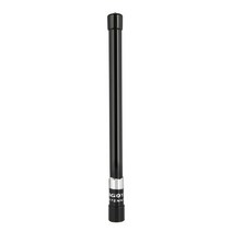 144/430MHz NL-350 PL259 듀얼 밴드 섬유 유리 항공 고득점 안테나, 검은 색