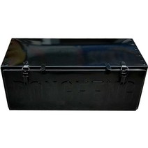 화물차 포터 1톤트럭 블랙 공구함 적재함 장금장치, 48X38X25, 1개