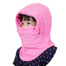 메이크유스마일 아기 모자 겨울용 더블 레이어 플러스 벨벳 남아 비니 코튼 어린이 헤드 기어 방풍 두껍고 키즈 여아 이어 플랩