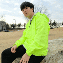 디센도 이노락 아노락 형광아노락 바람막이 윈드브레이커 윈드러너