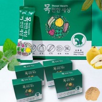 목편한세상 기관지영양제 국산 도라지 모과 더덕 분말 30포 5박스