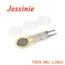 로드셀 load cell 로드셀 저항막 압력 센서 모듈 유연한 힘 감지 아날로그 FSR402 arduino용 4mm 5mm 7mm, [04] 7MM, 04 7MM