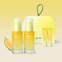 구달 청귤 비타C 잡티케어세럼 30mlx2개+세럼10mlx2개, 단품