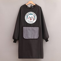 고양이 옷 안는 옷 긴팔 앞치마 고양이 옷 앞치마 앞치마 앞치마 앞치마 앞치마 앞치마 앞주머니 털 안 붙는 털 안 붙는 털 방수 애완동물 가게 미용사 작업복 여, 색깔3, 하나