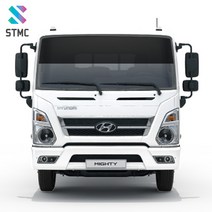 [썬팅메카]대형화물차 상단띠 하단띠 썬팅필름, 열차단 블랙15
