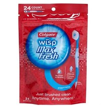 콜게이트 일회용 미니 칫솔 페퍼민트 24개입 430183, 미니 일회용 칫솔