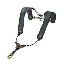 휘모리 색소폰 목걸이 어깨걸이 스트랩 A01, 블랙