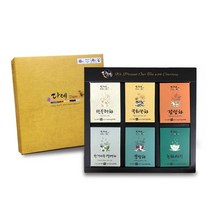 다예 9월25일 오전11시까지 주문시 명절전다예 꽃잎차 6종 선물세트 1상자(30T) (플러스쇼핑백)