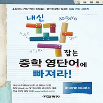 교학사 내신 꽉잡는 중학 영단어에 빠져라 - Intermediate 30일days, 없음