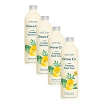 그로브 핸드워시리필 손세정제리필 키즈 폼 핸드솝 액체비누 리필 파인애플 354ml GROVE CO. Kids Foaming Hand Soap Refills Pineapple, 4개