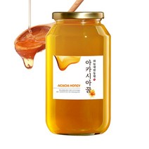 국산꿀 강원도 천연벌꿀 아카시아꿀 1.2kg, 1개