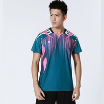 배구유니폼 전사 족구 풋살 축구 유니폼 선수 반티 배드민턴 셔츠 여성남성 탁구 셔츠 팀 게임 운동복 빠른 건조 통기성 골프 배구 테니스 운동 티셔츠, 남자 1 셔츠 녹색, m