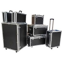 음향 방송장비 대형 항공박스 연장통 수송 상자 위탁, 실버 오렌지