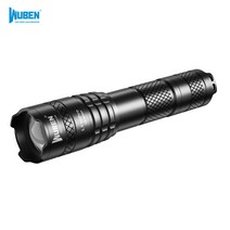 WUBEN 우벤 LT35pro 줌후레쉬 1200루멘 CREE XPL2 V6 LED 줌랜턴 줌라이트, 1개, A세트(본체+배터리1개+충전기)