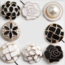 포인트 코디 단추 가디건브로치 모자 스카프 머플러 셔츠장식 트위드 뱃지