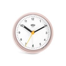 트랜드메카 BRAUN BC12PW 무소음 공용 탁상시계, 선택:BC12PW