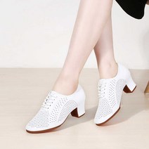 신발 라인댄스화 댄스화 댄스 재즈화 라틴 스포츠 여성 줌바, 5cm 굽 높은 스트레이트 베이스, 41