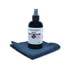비닐 레코드 클리너 프로페셔널 트리플 스트렝스 울트라 딥 클리닝 솔루션 액체 237ml(8온스) 스프레이 병 극세사 클리닝 천 레이저 미디어 VNC-8XL