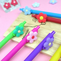 플라워 에디션 한정 선물용 볼펜, 1개, 그린