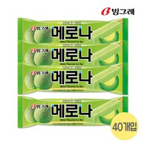 아이스크림 박스로, 1box, 메로나 40개